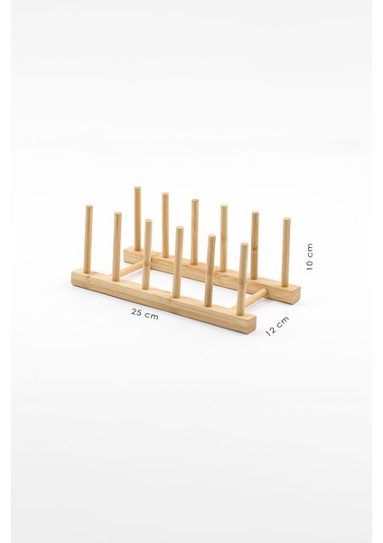 Bambu 6'lı Tabaklık - 25 cm fiyatları