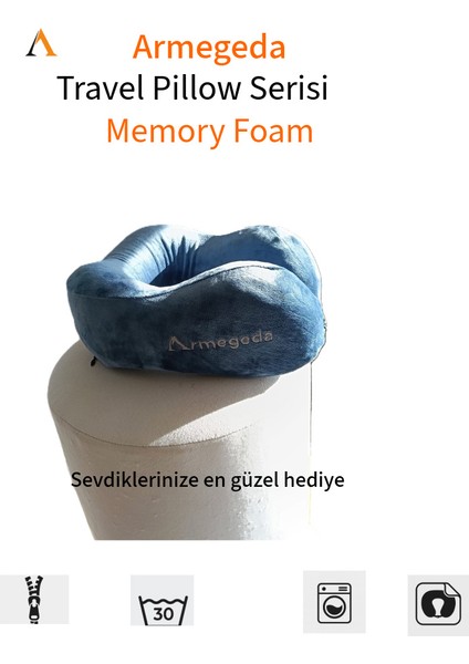 Indigo Memory Foam Boyun Destekli Seyahat Yastığı – U Şekilli fiyatları