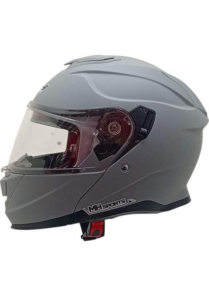 935 Çene Açılır Mat Nardo Gri Kask modelleri