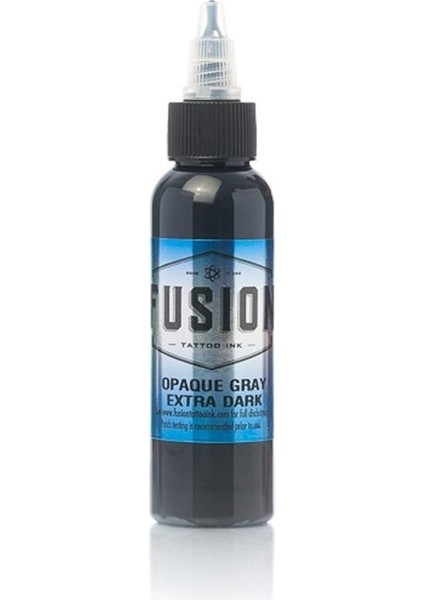 Tattoo Ink - Opaque Gray Extra Dark - 4OZ/120ML