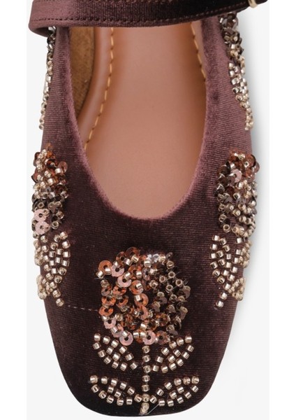 Yelva Kadın Tokalı Babet Kahve fırsatları