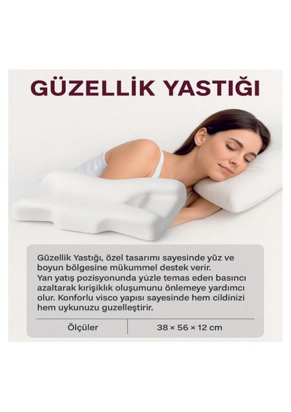 Güzellik Yastığı,kırışıklık Önleyici Güzellik Yastığı,visko Yastık