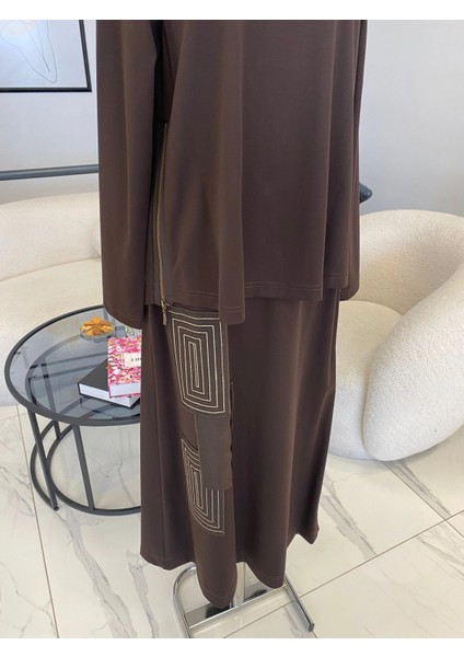 Fermuar Detaylı Etekli Takım fiyatları