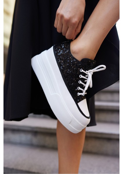 Vardy Kadın Beyaz Pullu Bagcıklı Dolgu Topuklu Gelın ve Gunluk Kullanım Uygun modelleri