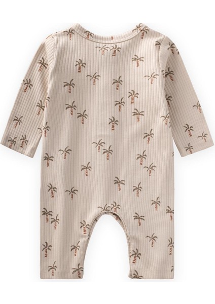 Baskılı Tulum 0-3 Yaş Palmiye Desen fiyatları