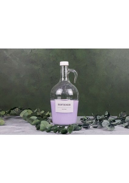 Dekoratif Cam (Softener) Yumuşatıcı Şişesi 1500 ml Siyah Kapaklı fırsatları