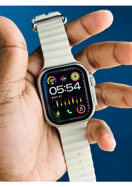 Watch T10 Ultra Akıllı Saat 2 Kordon Hediyeli modelleri