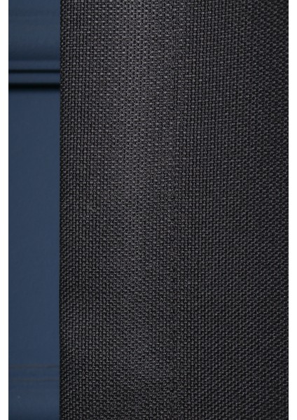 Siyah Keten Blackout Karartma Güneşlik ( Pilesiz Düz Dikim)