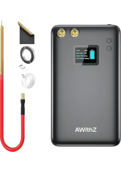 U2 | 7500MAH Yüksek Güçlü Pil Punta Kaynak Makinesi (0.25MM Nikel Destekli, 99 Kademeli Hassas Ayar)