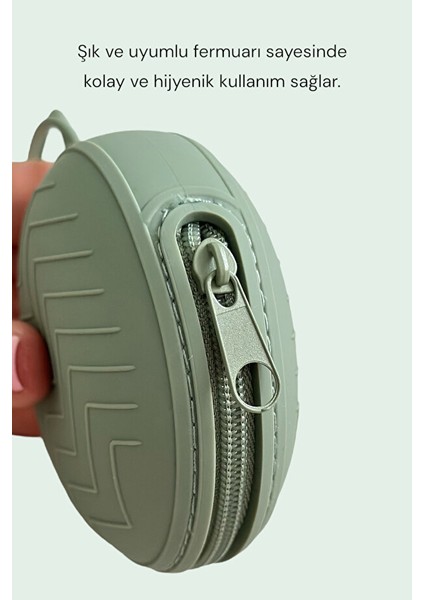 Moısy Silikon Emzik Saklama Kutusu - Yeşil