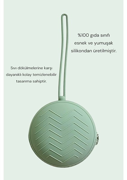 Moısy Silikon Emzik Saklama Kutusu - Yeşil modelleri