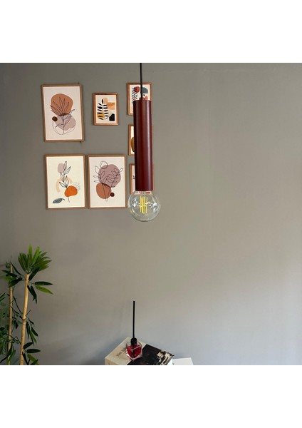 Mika Vişne Çürüğü Sarkıt Avize Sarkıt Lamba Koridor Duvar Merdiven Antre Oturma Odası Avizeleri