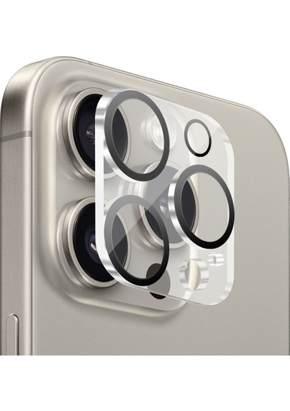 Buff iPhone 15 Pro Avantaj Paket - Şeffaf Kılıf + Ekran Koruyucu + Lens Koruyucu Glass fırsatları