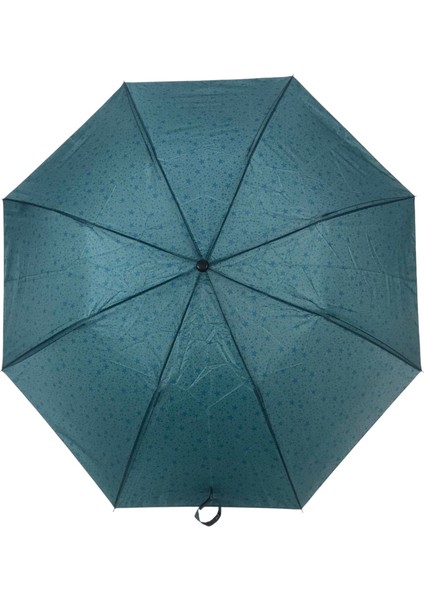 Otomatik Açılır 8 Telli 2 Katlamalı Kadın Şemsiyesi Rüzgara Dayanıklı Kırılmaz Portatif CV26L6