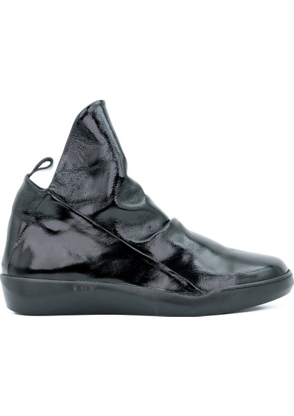 Hakiki Deri Fermuarlı Kadın Bot Kauçuk Taban - B260593