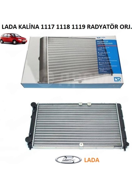 Lada Kalina 1117 1118 1119 Soğutma Radyatör Kmp Orjinal Avtovaz 11180130101200
