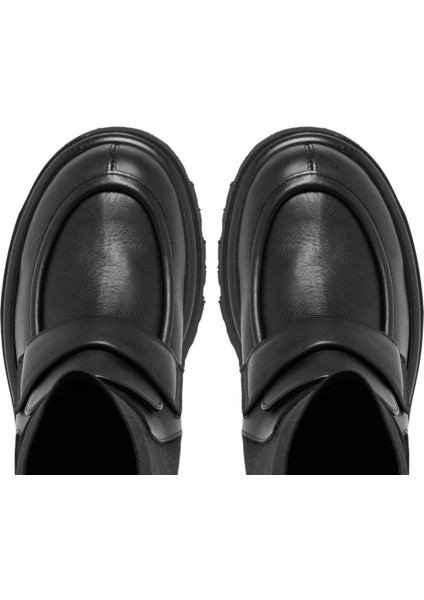 Siyah Hakiki Deri Kadın Casual Bot - K24K1BT67693-A23 indirimleri