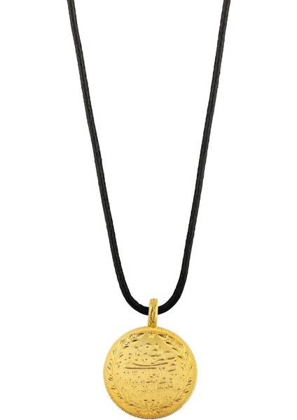 22 Ayar Reşat Altın Siyah Ipli Kolye fiyatları