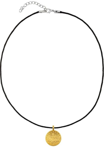 22 Ayar Reşat Altın Siyah Ipli Kolye fırsatları