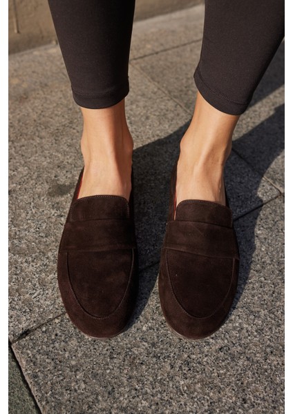 Valenta Kadın Bordo Rugan Gercek Deri Loafer Ayakkabi