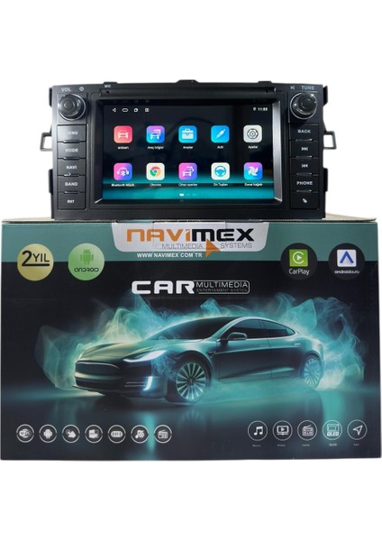 Toyota Auris 2008-2011 Navimex 4-64 (Fanlı) Profesyonel Tam Oem fiyatları