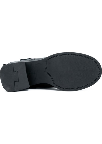 Hakiki Deri Fermuarlı Kadın Bot Eva Taban - B24400 modelleri