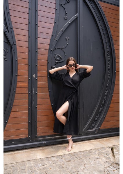 Kuşaklı Anvelop Elbise fırsatları