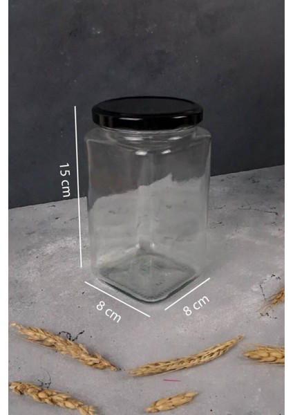 12'li Dekoratif Mutfak Düzenleyici Cam Baharatlık Kaşıklı Etiketli 850 cc Gold Metal Kapak modelleri