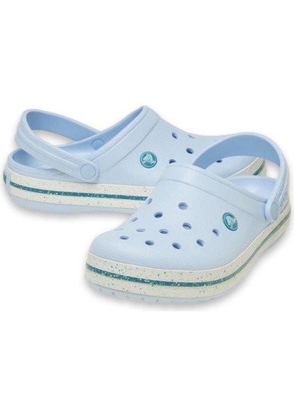 211645 Crocband Speckled Band Clog K Açık Mavi Çocuk Terlik fırsatları