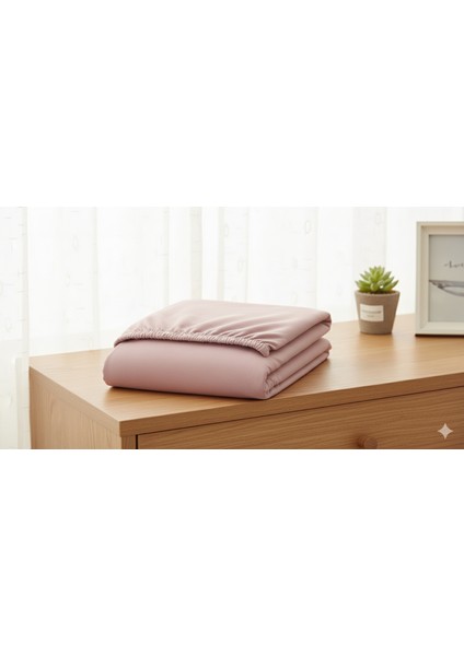 Ranforce Lastikli/fitted Çarşaf -Çift Kişilik