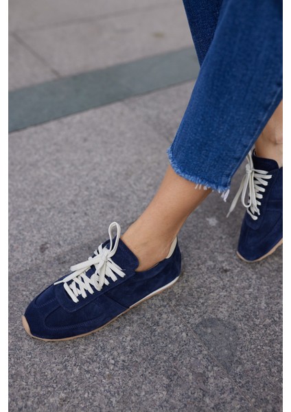 Tores Kadın Kahverengi Gercek Suet Bagcıklı Sneaker fırsatları