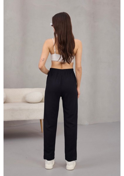 Kadın Yüksek Bel Keten Karışımlı Havuç Pantolon indirimleri