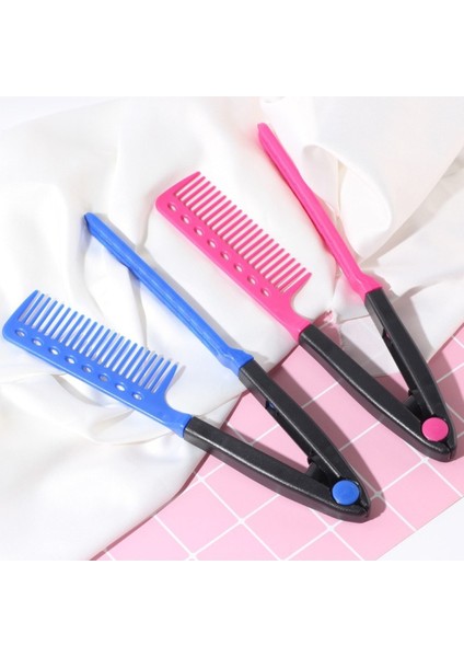 Yıkanabilir Katlanır Saç Düzleştirici Tarak Kuaför Fırça Tarak Saç Şekillendirici fiyatları