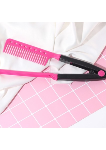 Yıkanabilir Katlanır Saç Düzleştirici Tarak Kuaför Fırça Tarak Saç Şekillendirici fırsatları