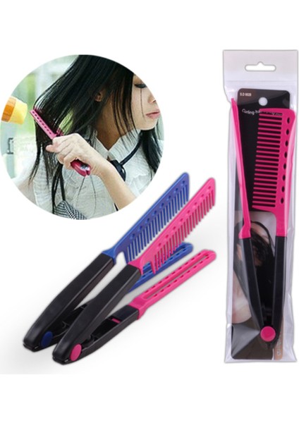 Yıkanabilir Katlanır Saç Düzleştirici Tarak Kuaför Fırça Tarak Saç Şekillendirici indirimleri
