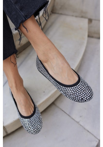 Marton Kadın Bej Tule Taşli File Babet fırsatları