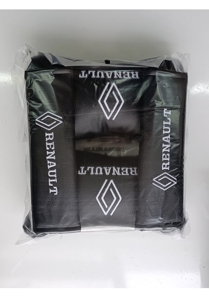 Renault Uyumlu Oto Boyun Yastığı + Emniyet Kemer Pedi