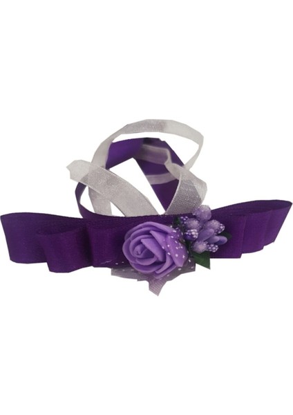 12 Li Bağlamalı Mor Nedime Bilekliği
