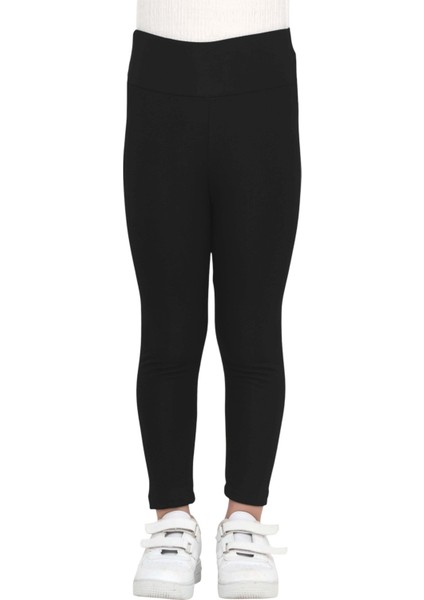 Kız Çocuk Yüksek Bel Içi Havlu - Şardonlu Termal Kışlık Günlük-Casual, Spor, Egzersiz, Tayt modelleri