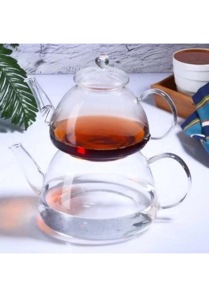 KYE2066 Cam Çaydanlık