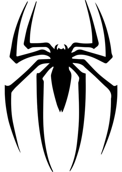 Örümcek Sticker Motorsiklet Kask Laptop ve Oto Sticker 14X9 cm