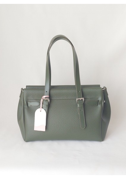 261AÇ316 Model Sarach Marka Haki Renk El ve Omuz Çantası modelleri