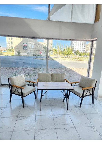 2-1-1 Masalı Bahçe Balkon Cafe, Çayseti Koltuk Takımı Ofis Kolltuk Oturma Grub Koltuk Takımı modelleri