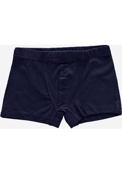 Erkek Çocuk 8'li Pamuk Elastan Boxer 8M209