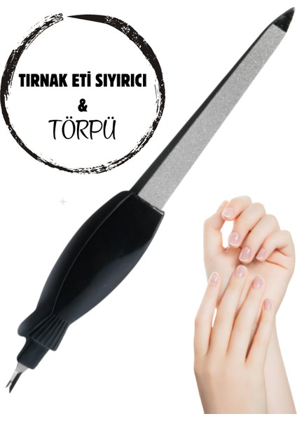 Tırnak Eti Makası |tırnak Eti Itici ve Sıyırıcı + Törpü Seti | Profesyonel Tırnak Bakımseti fiyatları