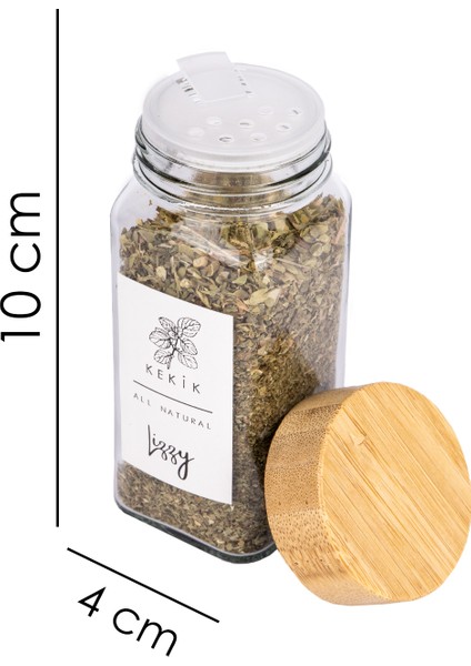 12'li Bambu Akasya Kapak Modern Baharatlık Takımı Naturelove indirimleri