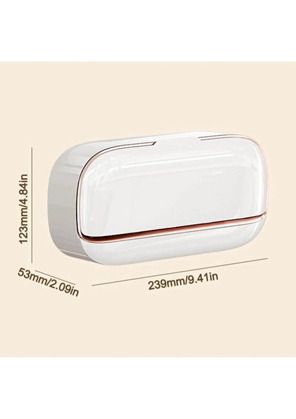 Kapaklı Katı Sabunluk – Kendinden Su Boşaltmalı, Su Akıtmaz Hijyenik Sabun Kutusu Banyo & Mutfak modelleri