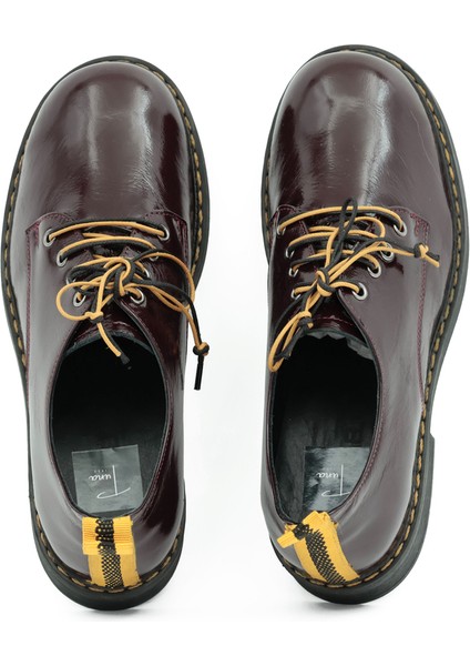 Hakiki Deri Casual Kadın Ayakkabı Kauçuk Taban - ZS731 fırsatları