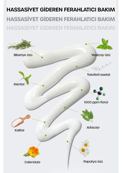 Sensidental Original Diş Macunu, Beyazlatıcı, Biberiye, Yeşil Çay, Peppermint Toothpaste 150 gr modelleri