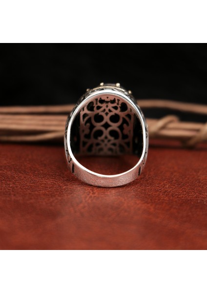 Hat Sanatlı Elhamdulillah Yazılı 925 Ayar Erkek Gümüş Yüzük fırsatları